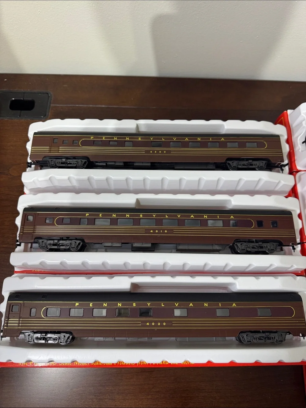 IHC Pennsylvania 1930’s HO Scale 7 Piece Passenger Car Set (New)